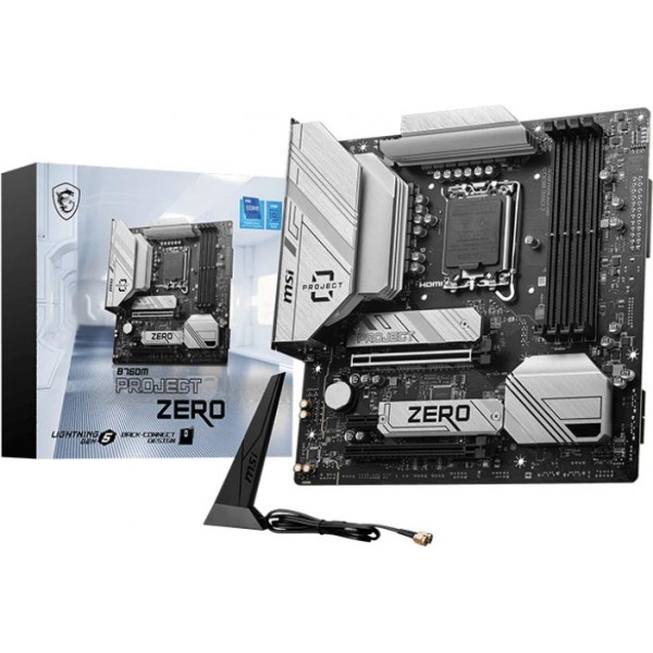 Материнская плата MSI B760M ProJECT ZERO mATX