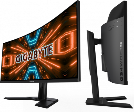 Монитор Gigabyte G34WQC, 34" (20VM0-G34WQCABI-1EKR)