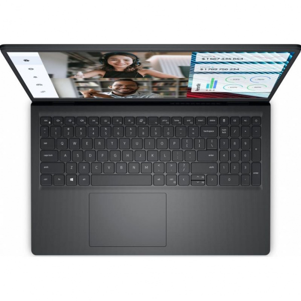 Ноутбук Dell Vostro 3520 15.6", (1920x1080) WVA 120 Гц/Intel Core i5-1235U/8 ГБ DDR4/512 ГБ SSD/Intel Iris Xe Graphics/Ubuntu, (3520-5850)