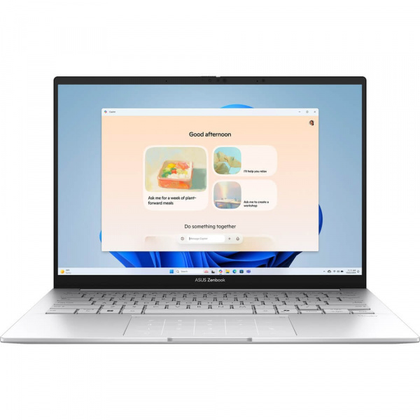Ноутбук ASUS UX3405cA-PP515W, 14", (2880x1800) OLED 120 Гц/Intel Core Ultra 9 285H/16 ГБ DDR5/1024 ГБ SSD/Intel Arc Graphics/Windows 11 Home, (90NB14W2-M00R90)