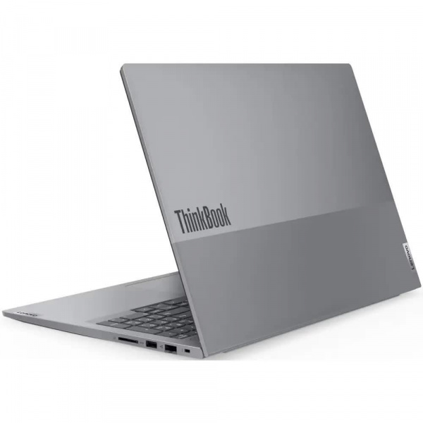 Ноутбук Lenovo ThinkBook 16 G6 IRL, 15.6", (1920x1200) IPS/Intel Core i5-13420H/16 ГБ DDR5/512 ГБ SSD/Intel UHD Graphics/Без Системы, (21KH00SMEV)
