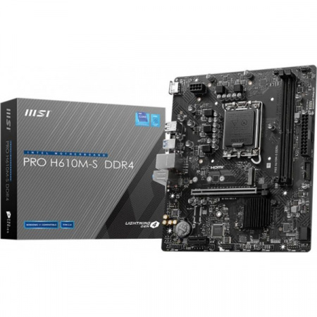 Материнская плата MSI Pro H610M-S, RTL