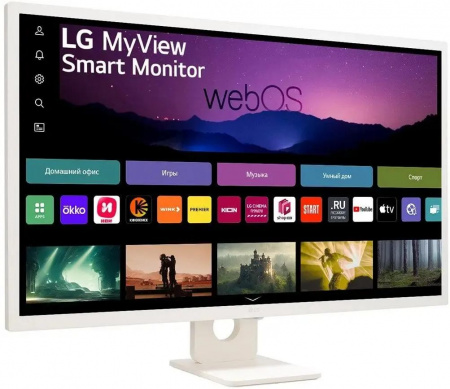 Монитор LG 32SR50F-W, 31,5" (32SR50F-W.ARUZ)