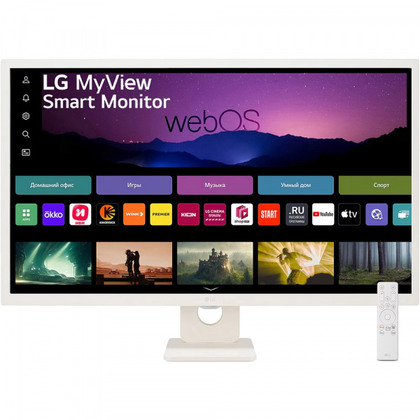 Монитор LG MyView 32SR50F-W, 32" (32SR50F-W)