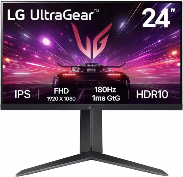 Монитор LG UltraWide 24GS65F-B, 24" (24GS65F-B.ARUZ)