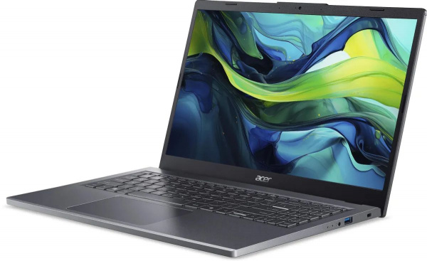 Ноутбук Acer Aspire 5 A15-51M-74HF 15.6" Core 7 150U 16Gb SSD512Gb Intel UHD Graphics, IPS FHD (1920x1080) NoOS mEtall WiFi BT Cam (NX.KXRCD.007)