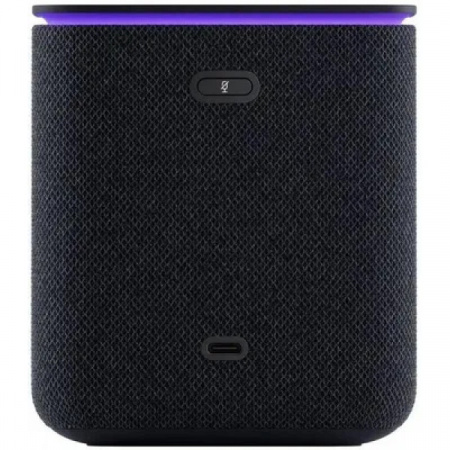 Умная колонка Яндекс Станция Миди с Алисой на YaGPT (YNDX-00054BLK), 24Вт, чёрный