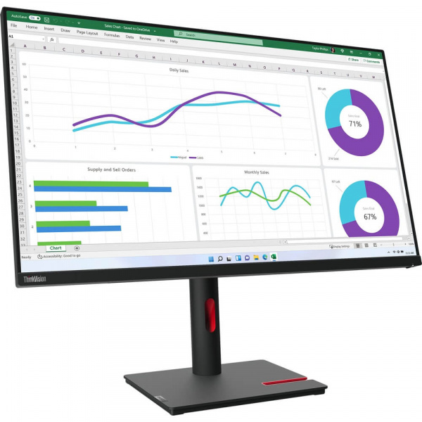 Монитор Lenovo T32P-30, 31,5" (63D2GAT1EU)