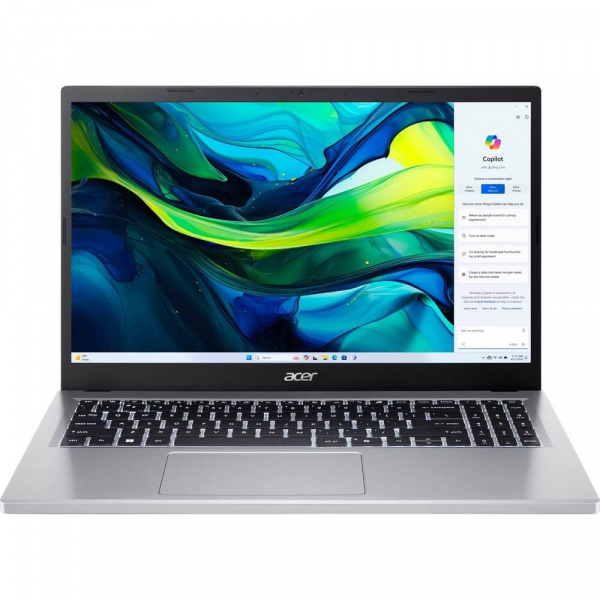 Ноутбук Acer Aspire Go AG15-31P-37M3, 15.6", (1920x1080) IPS/Intel Core i3-N305/16 ГБ DDR5/512 ГБ SSD/Intel UHD Graphics/Без системы, (NX.KX5CD.00B)
