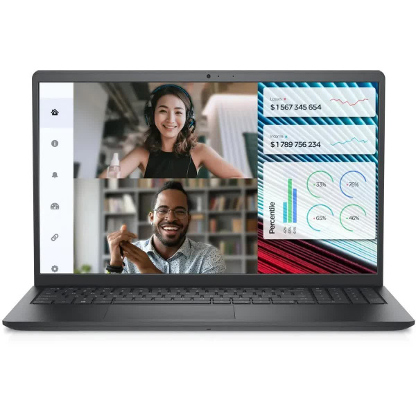 Ноутбук Dell Vostro 3520 15.6", (1920x1080) IPS 120 Гц/Intel Core i5-1235U/8 ГБ DDR4/512 ГБ SSD/Intel Iris Xe GrAphics/Ubuntu, (3520-7850)