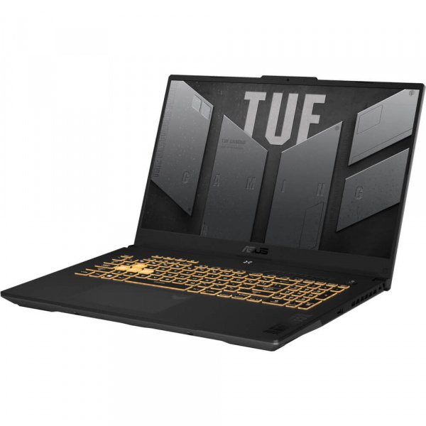 Ноутбук ASUS TUF Gaming F17 FX707VUR-HX225, 17.3", (1920x1080) IPS 144 Гц/Intel Core 5 210H/16 ГБ DDR5/512 ГБ SSD/NVIDIA GeForce RTX 4050 для ноутбуков (6 Гб)/Без системы, (90NR0CS5-M00E30)