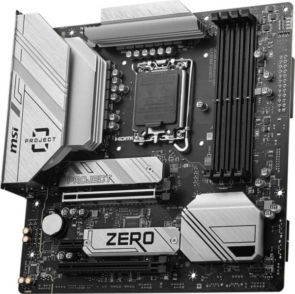 Материнская плата MSI B760M ProJECT ZERO mATX