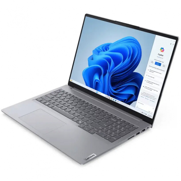 Ноутбук Lenovo ThinkBook 16 G7 IML, 15.6", (1920x1200) IPS/Intel Core Ultra 5 125U/16 ГБ DDR5/512 ГБ SSD/Intel Graphics/Без системы, (21MS003LGQ)