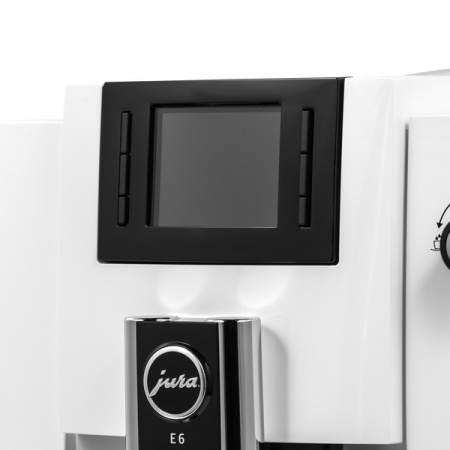 Кофемашина Jura E6 Piano White