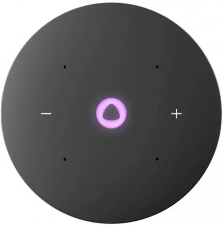 Умная колонка Яндекс Станция Мини 3 с Алисой на YaGPT (YNDX-00027BLK), 12Вт, чёрный