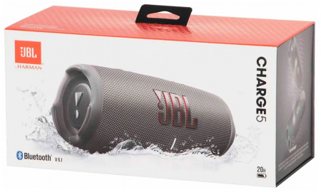 Портативная акустика JBL Charge 5, 40 Вт