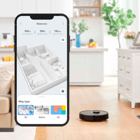 Робот-пылесос Roborock Q7 Max Plus Global Black