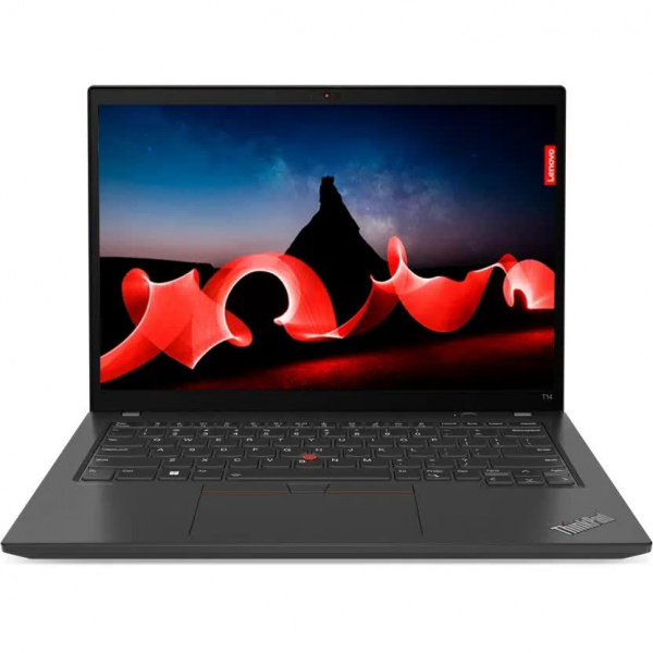 Ноутбук Lenovo ThinkPad T14 Gen 4 14", (1920x1200) IPS/AMD Ryzen 5 PRO 7540U/16 ГБ LPDDR5X/512 ГБ SSD/AMD RAdeon GrAPhics/Windows 11 Pro, (21K3000NRT)