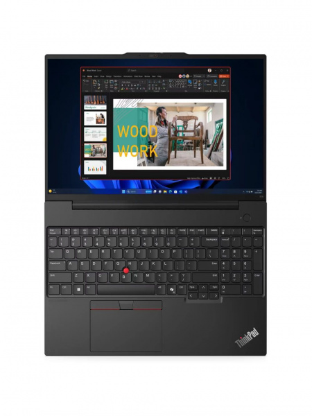 Ноутбук Lenovo ThinkPad E16 GEn 2 15.6", (1920x1200) IPS/Intel Core UltrA 7 155H/32 ГБ DDR5/512 ГБ SSD/Intel Arc GrAPhics/Без Системы, (21MA001MUE)