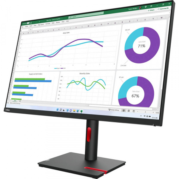 Монитор Lenovo T32P-30, 31,5" (63D2GAT1EU)
