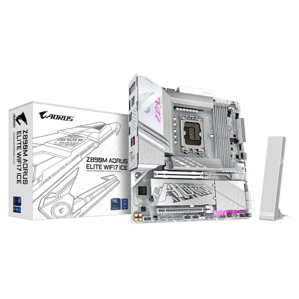 Материнская плата Gigabyte Z890M AORUS ELITE WIFI7 ICE RTL