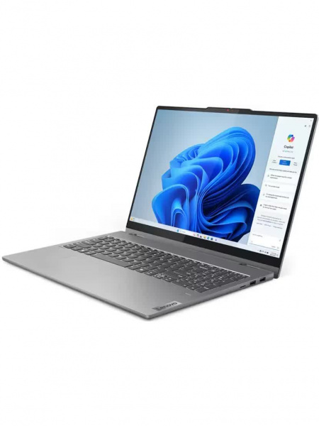 Ноутбук Lenovo IdeaPad 5 2-in-1 16AHP9, 15.6", (2048x1280) OLED/AMD Ryzen 7 8845HS/16 ГБ DDR5/512 ГБ SSD/AMD Radeon Graphics/Windows 11 Pro, (83DS003WRK)
