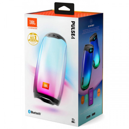 Портативная акустика JBL Pulse 4 black, 20 Вт