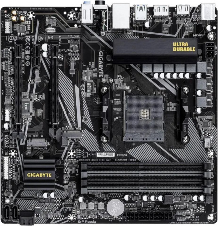 Материнская плата Gigabyte B550M DS3H AC R2, RTL