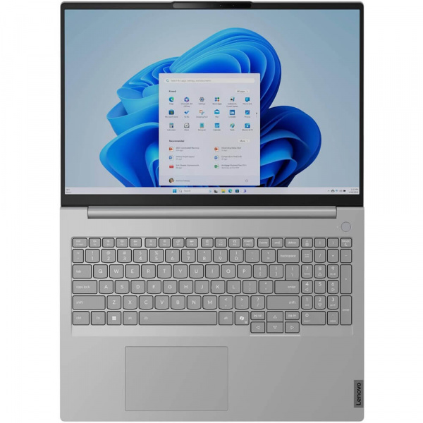 Ноутбук Lenovo ThinkBook 16 G8 IRL, 15.6", (1920x1200) IPS/Intel Core 7 240H/32 ГБ DDR5/512 ГБ SSD/Intel Graphics/Windows 11 Pro, (21SH0031UE)