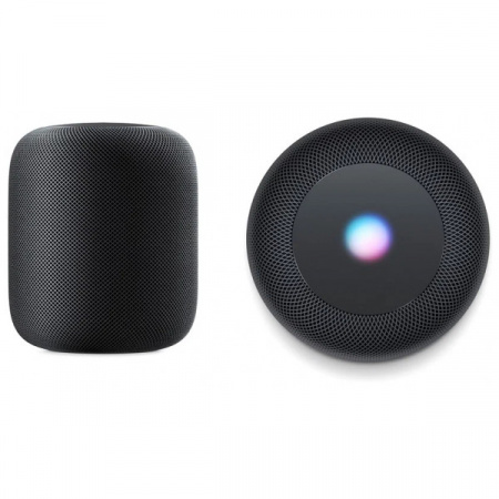 Умная колонка Apple HomePod 2nd generation (MQJ83), без часов, чёрный