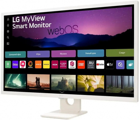 Монитор LG 32SR50F-W, 31,5" (32SR50F-W.ARUZ)