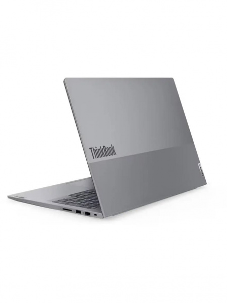 Ноутбук Lenovo ThinkBook 16 G6 IRL, 15.6", (1920x1200) IPS/Intel Core i5-13420H/8 ГБ DDR5/512 ГБ SSD/Intel UHD Graphics/Windows 11 Pro, (21KH00RREV)